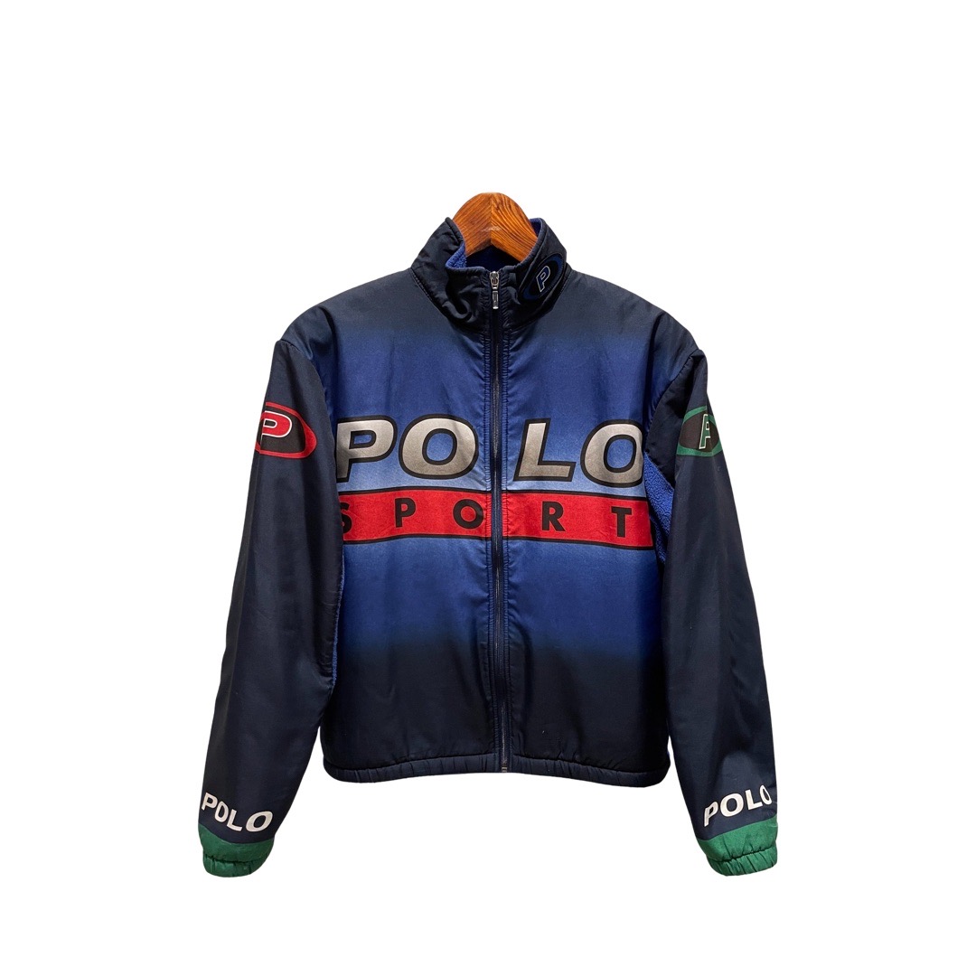 POLO SPORT 1990s Pepsi Fleece Jacket